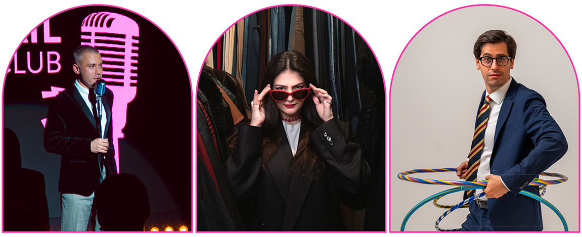 Cocktail comedy club