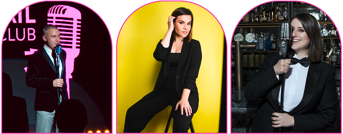 Cocktail comedy club