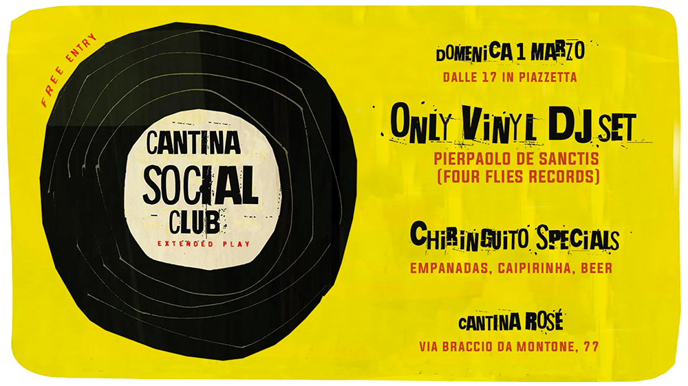 Foto di flyer CANTINA SOCIAL CLUB
