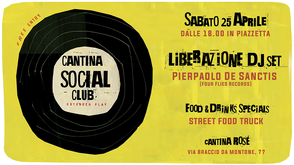 Foto di flyer CANTINA SOCIAL CLUB